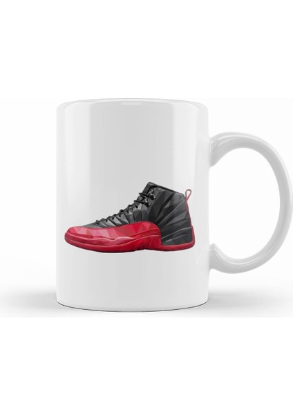 Air Jordan Sneaker Flu Game Kupa Bardak Porselen