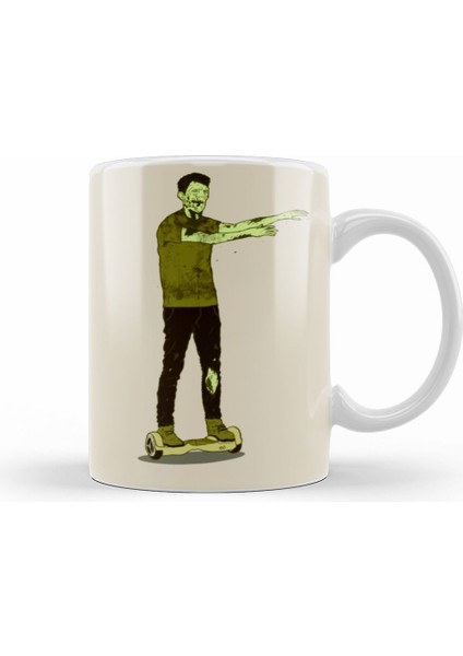 The Walking Zombie Kupa Bardak Porselen