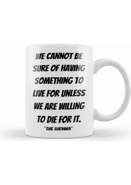 Che Guevara Quotes Gift Vintage Retro Rainbow Style Kupa Bardak Porselen