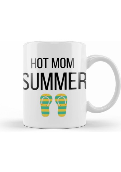 Hot Mom Summer Kupa Bardak Porselen