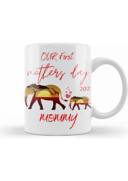 Our First Mothers Day 2021 Kupa Bardak Porselen