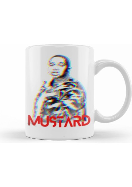 Mustard Music Kupa Bardak Porselen