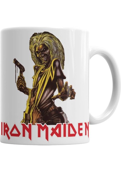 Iron Maiden Kupa Bardak Porselen