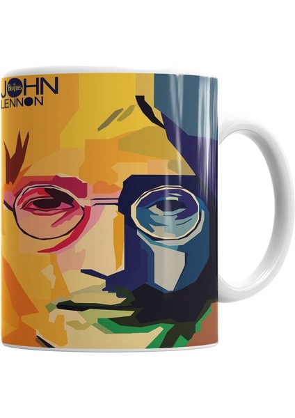 John Lennon Kupa Bardak Porselen