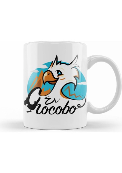 Chocobo Kupa Bardak Porselen