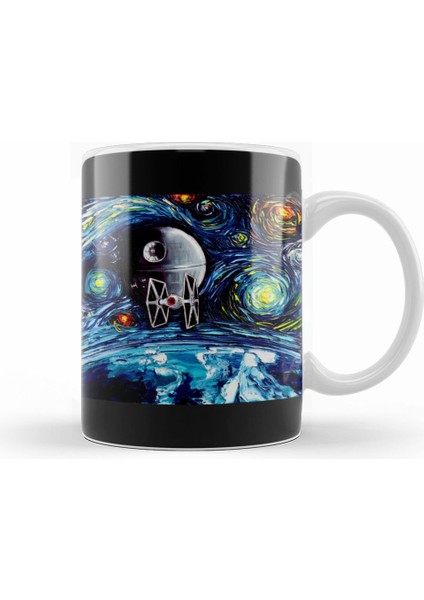 Star Wars Van Gogh Never Saw Kupa Bardak Porselen