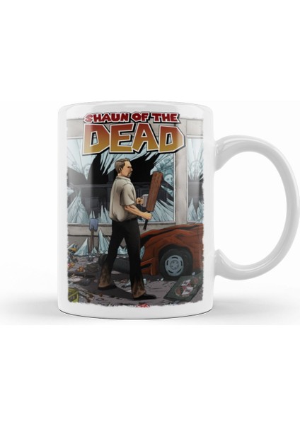 Shaun Of The Dead The Walking Shaun Kupa Bardak Porselen