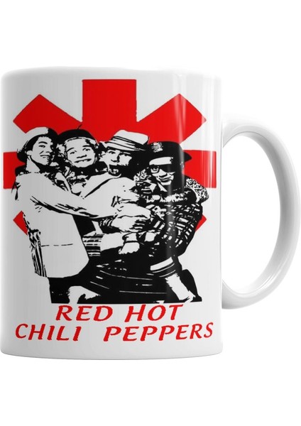 Red Hot Chili Peppers Kupa Bardak Porselen