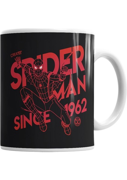 Createe - The Spidey Kupa Bardak Porselen