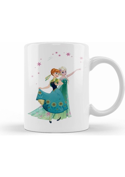 Elsa Anna Olaf The Walt Disney Company Kupa Bardak Porselen