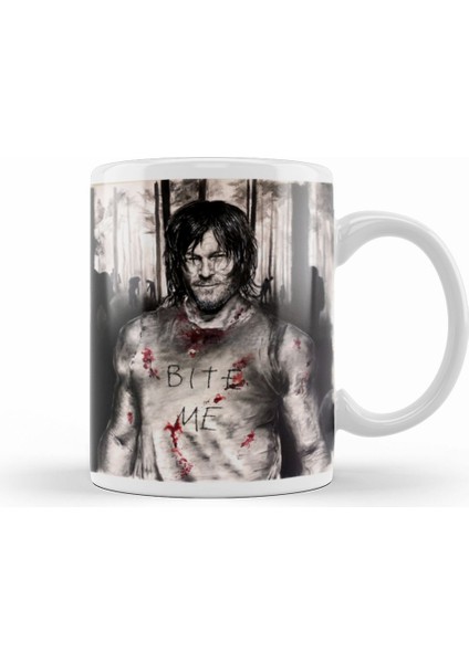 The Walking Dead Bite Medar Kupa Bardak Porselen