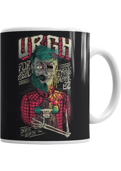 Radical Skate Kupa Bardak Porselen