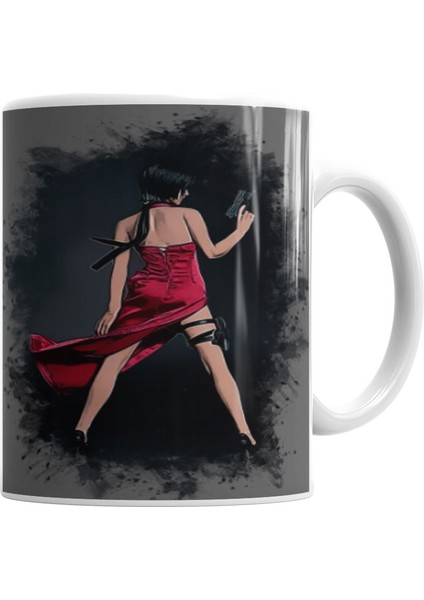 Ada Wong Resident Evil Onesie Kupa Bardak Porselen