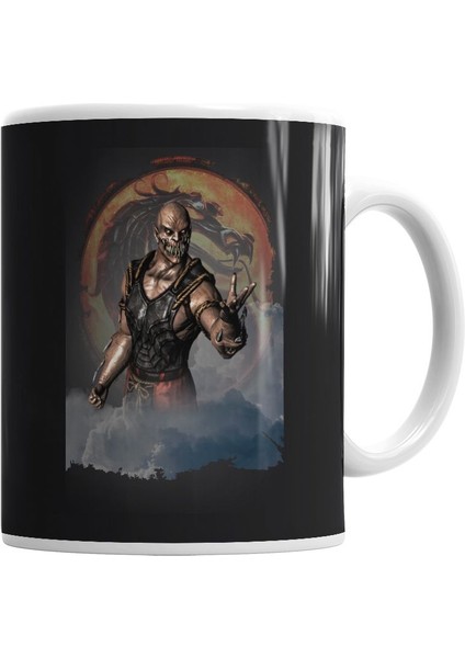 Camiseta Mortal Kombat Baraka Kupa Bardak Porselen