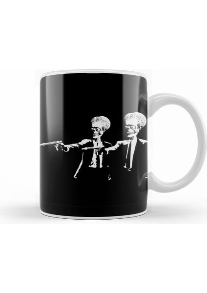 Mars Attacks Pulp Fiction Kupa Bardak Porselen