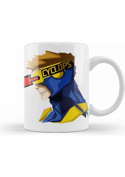 Cyclops Mesa De Trabajo Marvel Kupa Bardak Porselen