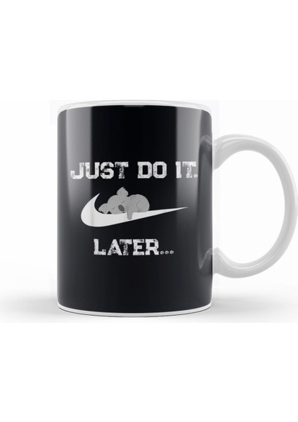 Do It Later Funny Sleepy Koala For Lazy Kupa Bardak Porselen