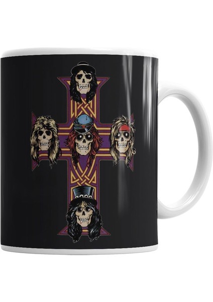 Banda Guns N' Roses Kupa Bardak Porselen