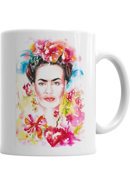Frida Kahlo 11 Kupa Bardak Porselen
