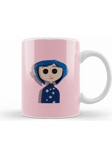 Coraline 01 Kupa Bardak Porselen