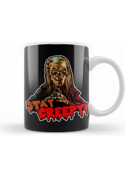 Crypt Keeper Stay Creepy Kupa Bardak Porselen
