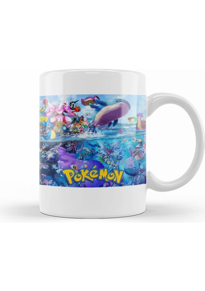 Pokemon 01 Kupa Bardak Porselen