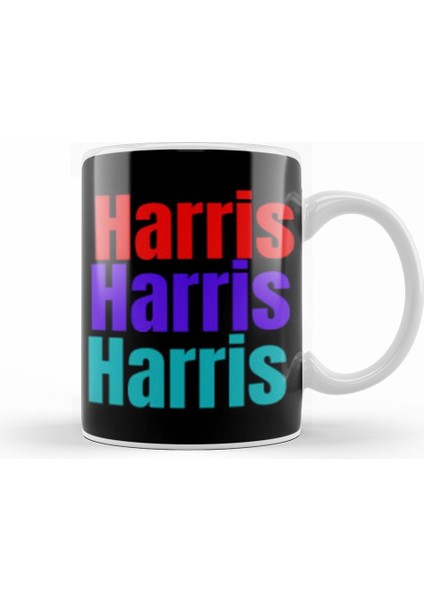 Democrat Kamala Harris 2024 Election Kupa Bardak Porselen