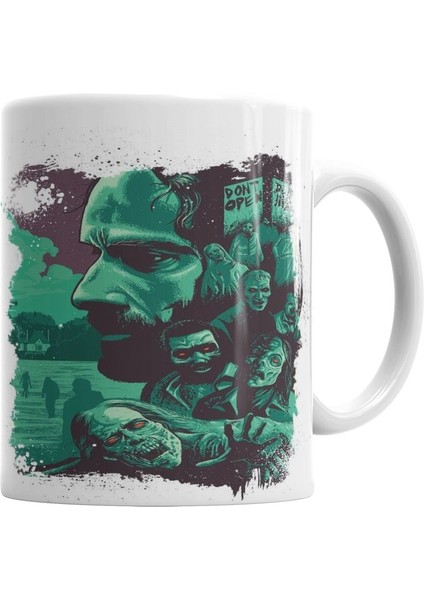 The Walking Dead Illustrationkupa Bardak Porselen