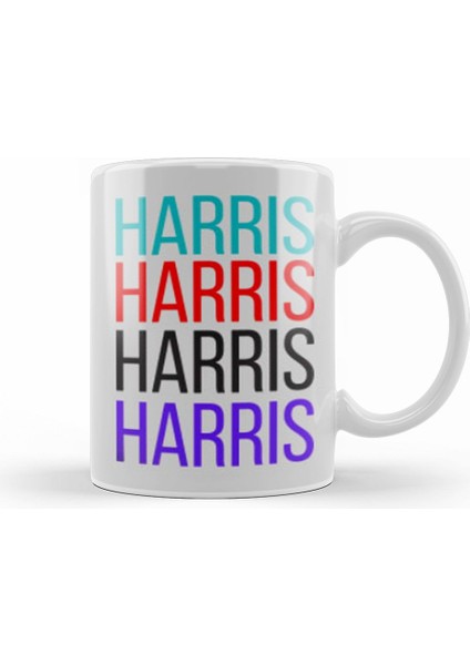 Democrat Kamala Harris 2024 Election Kupa Bardak Porselen