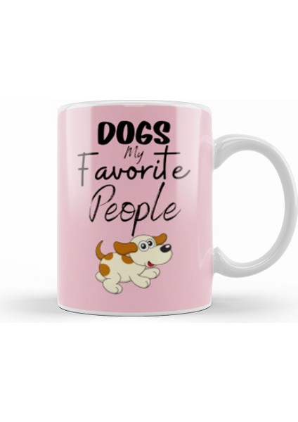 Funny Dog Lover Gift For Men Kupa Bardak Porselen