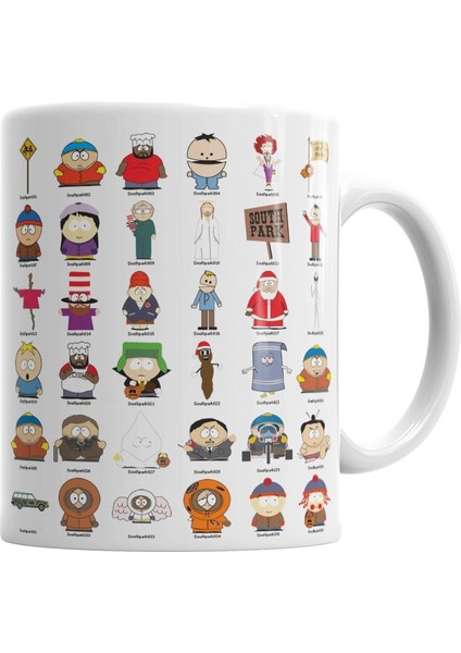 South Park Kenny Cartman Broflovski Kupa Bardak Porselen