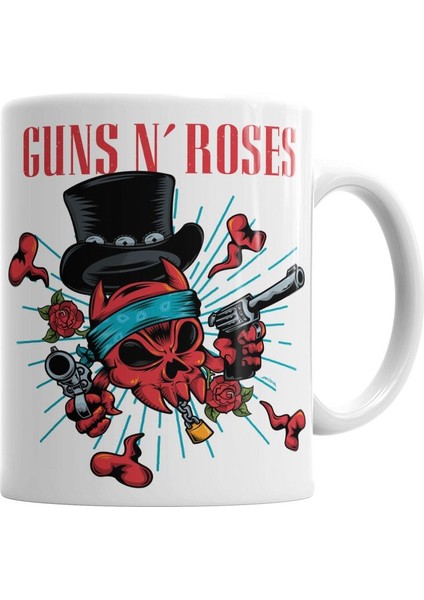 Guns N Roses Kupa Bardak Porselen