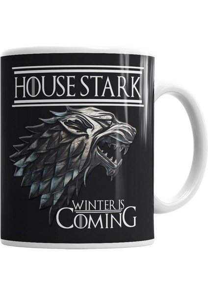 House Stark Kupa Bardak Porselen