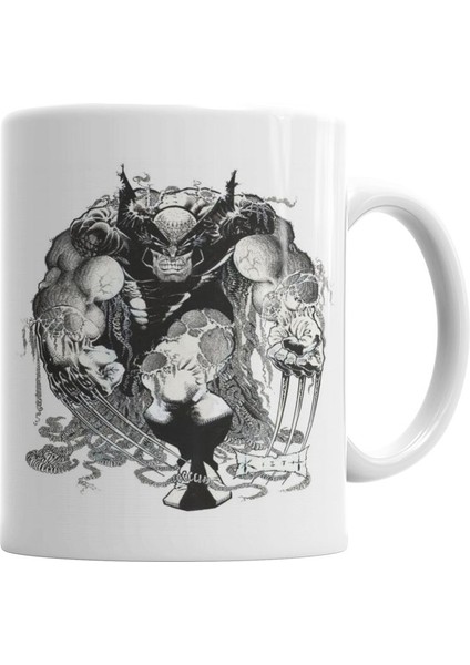 Wolv Sam Kupa Bardak Porselen