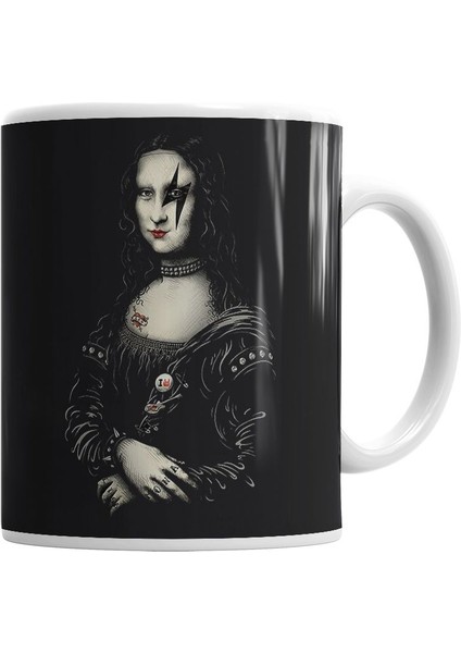Mona Lisa Kupa Bardak Porselen