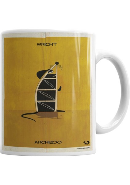 Wright Kupa Bardak Porselen