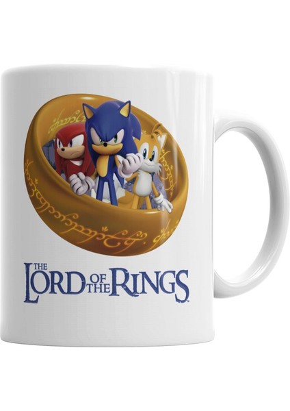 Sonic O Senhor Dos Aneis Kupa Bardak Porselen