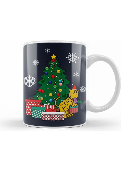 Eugene The Jeep Around The Christmas Tree Popeye Kupa Bardak Porselen