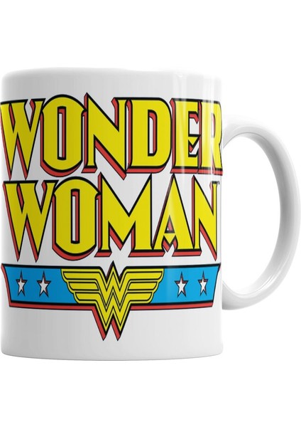 Marvel Wünder Woman Kupa Bardak Porselen