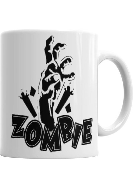 Zombie Zombıe Kupa Bardak Porselen
