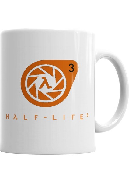 Half Life 3 Kupa Bardak Porselen