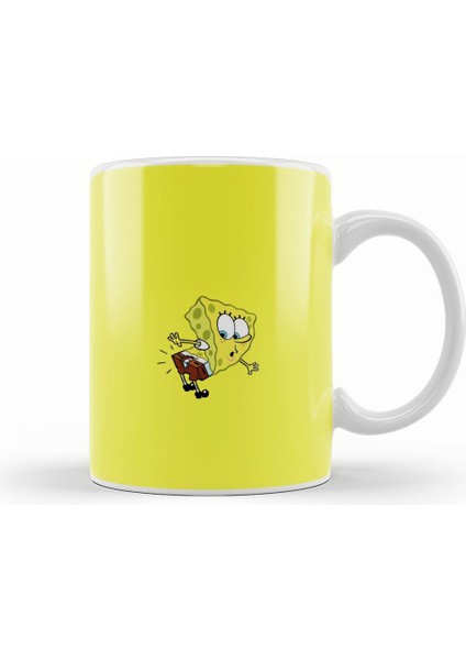 Sünger Bob Sponge Bob 010 Kupa Bardak Porselen