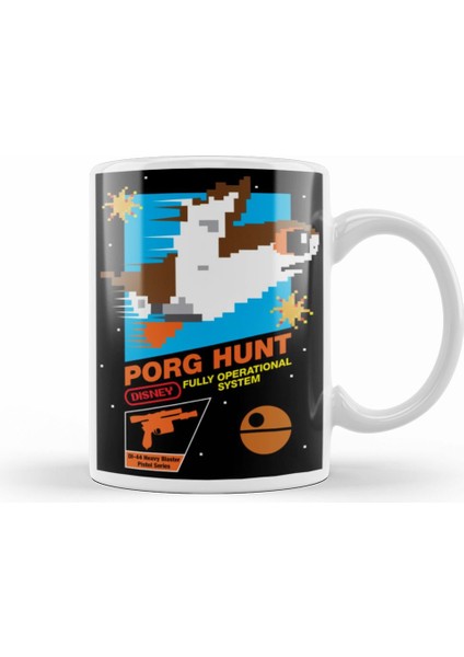 Star Wars Porg Hunt Kupa Bardak Porselen
