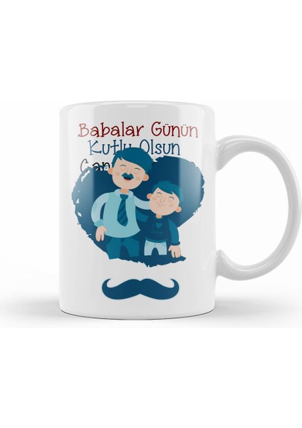 Babalar Günü Babaya Hediye 066 Kupa Bardak Porselen