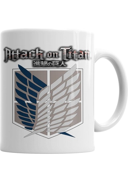 Atack On Titan 03 Kupa Bardak Porselen