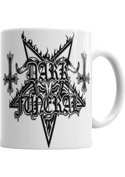 Dark Funeral Watain Marduk Gorgoroth Immortal Lord Belial Cradle Of Filth Kupa Bardak Porselen