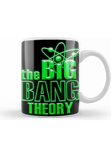 The Big Bong Theory 04 Kupa Bardak Porselen