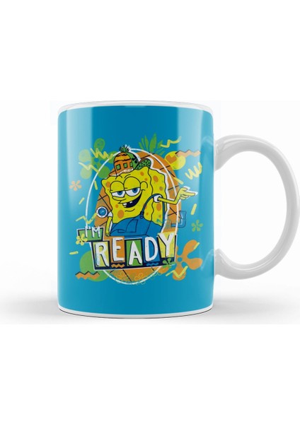 Inhale Exhale Cavalier King Charles Spaniel 01 Kupa Bardak Porselen