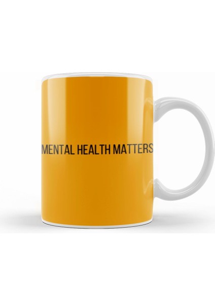 Mental Health Matters Kupa Bardak Porselen