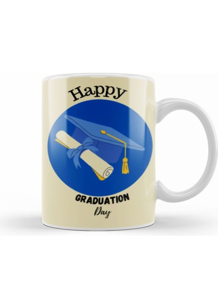 Happy Graduation Day 2021 Kupa Bardak Porselen